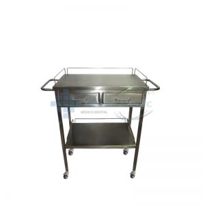 Mesa de Acero Inoxidable Rodable para Múltiples Usos